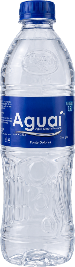 Água Mineral 1,5L | Produtos | Aguaí Água Mineral Natural