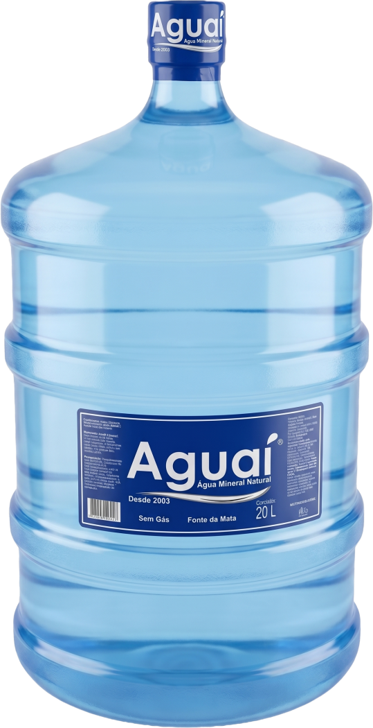 Água Mineral 20L | Produtos | Aguaí Água Mineral Natural