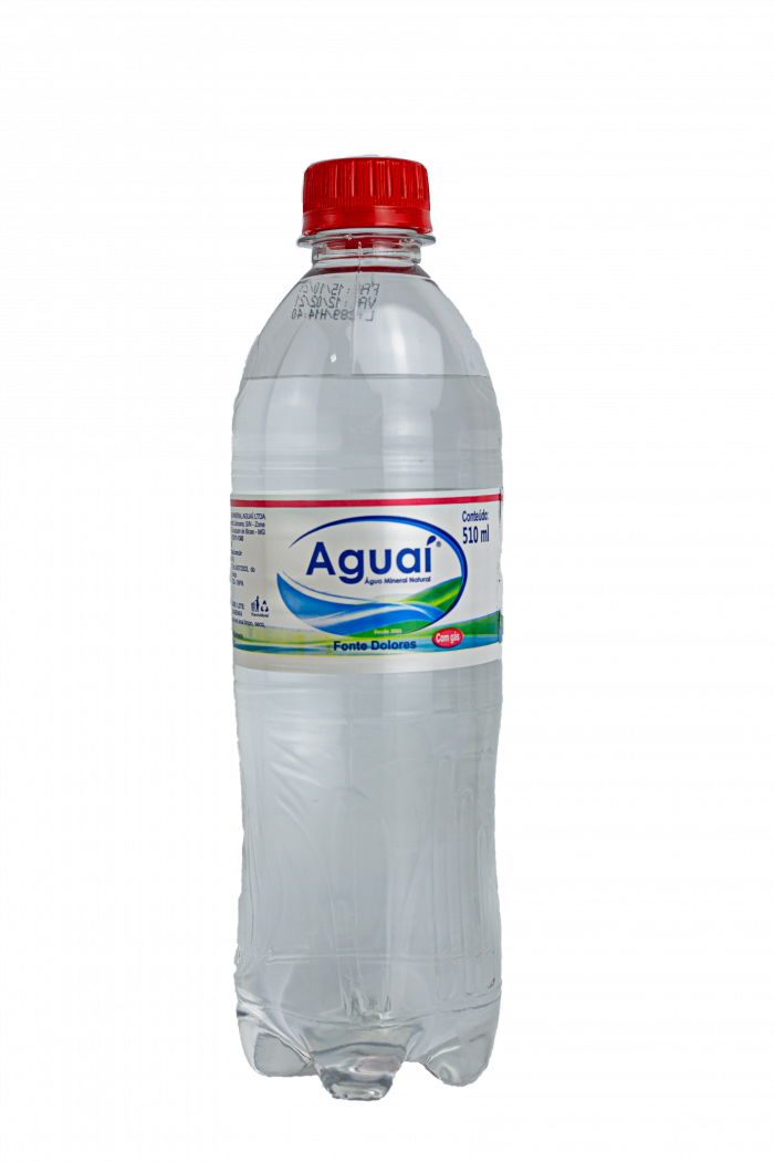 Água Mineral 510 ml com gás | Produtos | Aguaí Água Mineral Natural